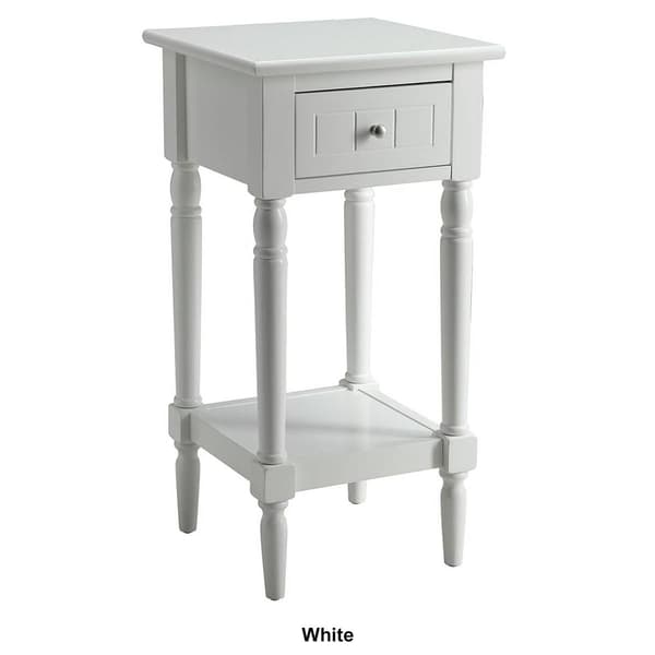 Convenience Concepts French Country Khloe 1 Drawer Accent Table