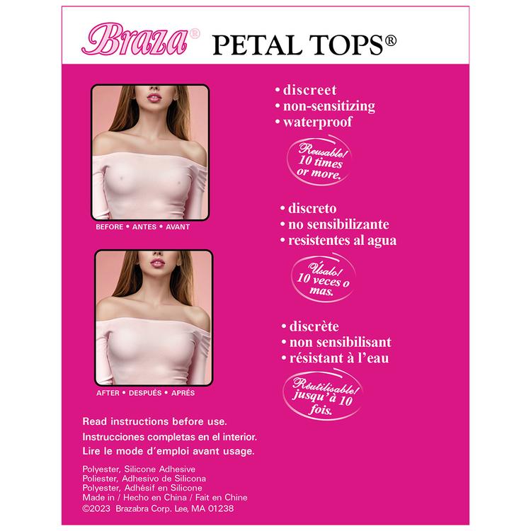 Womens Braza Reusable Petal Tops