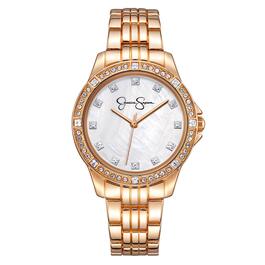 Jessica Simpson Rose Gold-Tone Bracelet Watch - JS0100RG