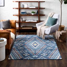 Mohawk Home Fleming Blue Large Area Rug