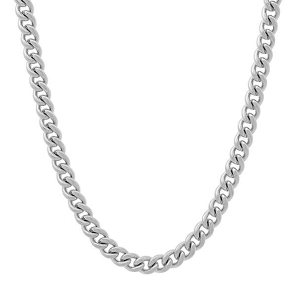 Mens Gentlemen's Classics&#40;tm&#41; Stainless Steel Chain Necklace - image 