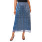 Plus Size MSK Crinkle Maxi Skirt - image 1