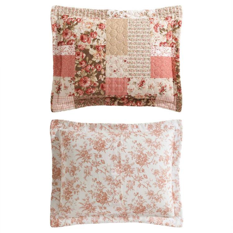 Laura Ashley Harrietta Patchwork Cotton Quilt Set
