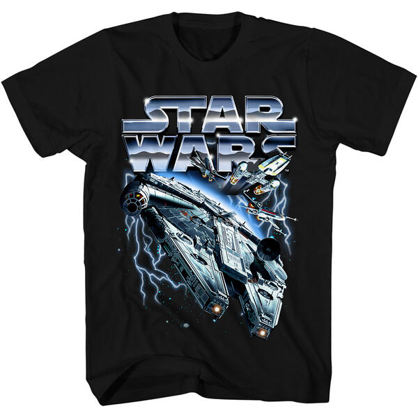 Young Mens Star Wars&#40;R&#41; Short Sleeve Graphic Tee - image 