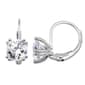 Sterling Silver Cubic Zirconia Earrings - image 1