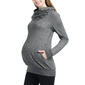 Womens Glow & Grow&#174; Slouch Neck Maternity Hoodie - image 3