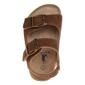 Little Boy Rugged Bear Buckle Tan Footbed Sandals - image 4