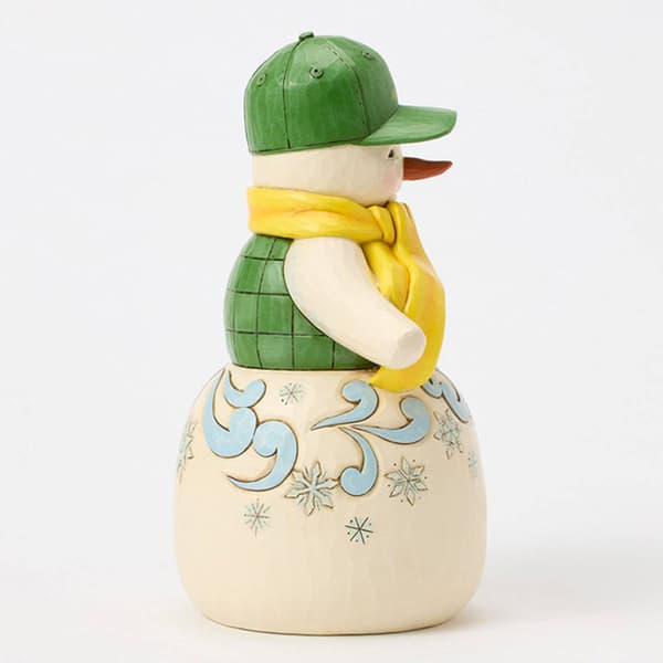 Jim Shore Heartwood Creek John Deere Snowman Christmas Figurine