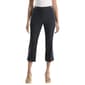 Womens Rafaella(R) Horse Bit Pull On Career Denim Capris - image 1