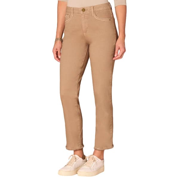 Womens Democracy “Ab”solution® Slim Straight Cascading "D" Jeans