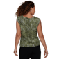 Womens Emaline La Vita Costiera Cap Sleeve Snakeskin Blouse - image 2