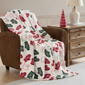 Hallmark Mittens Plush Holiday Throw Blanket - image 1