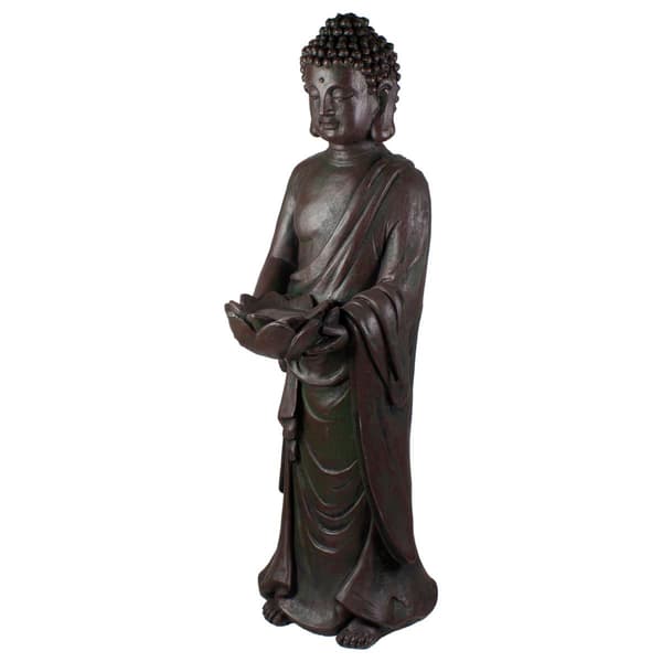 Northlight Seasonal 19.5in. Standing Buddha Outdoor Garden Statue