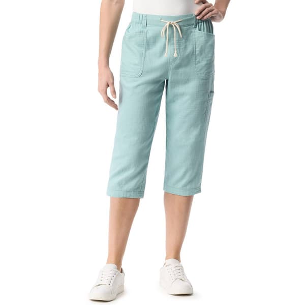 Womens Gloria Vanderbilt Utility Pull On Taper Skimmers - image 