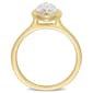 Gemstone Classics™ 10kt. Gold 1 1/2ctw. Moissanite Ring - image 4