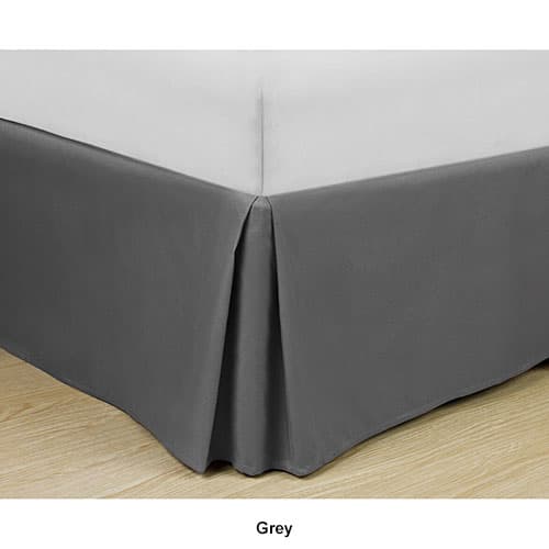 Swift Home Easy Fit Basic Pleated Bed Skirt