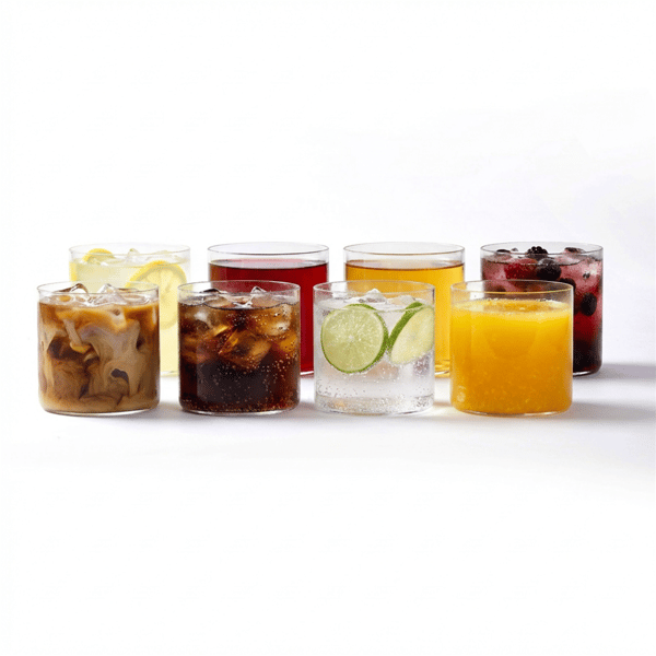 Stone Lain Eden 8pc. Soda Lime Glass Glassware Set