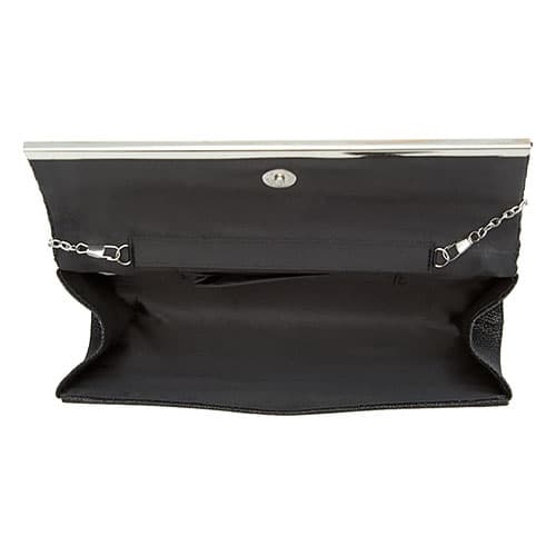 Sasha Shimmer Pleated Flap Clutch Evening Bag