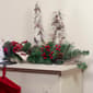 Northlight Seasonal 6ft. Bows & Berries Christmas Garland - image 2