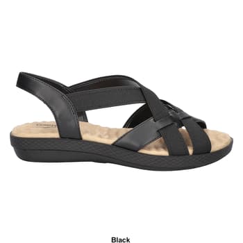 Womens Easy Street Janice Wedge Sandals - Boscov's