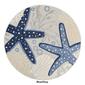 Nourison Aloha Starfish Print Indoor/Outdoor Round Rug - image 10