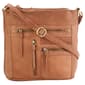 Great American Leatherworks Multi Zip Bucket Crossbody - image 1