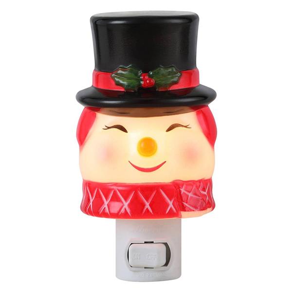 Mr. Christmas Shatterproof Snowman Nightlight - image 