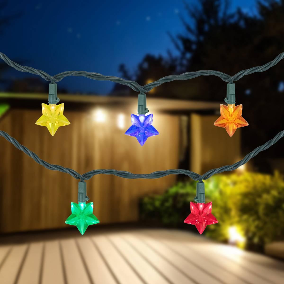 Northlight Seasonal 4.5ft. LED Star Christmas Light Set