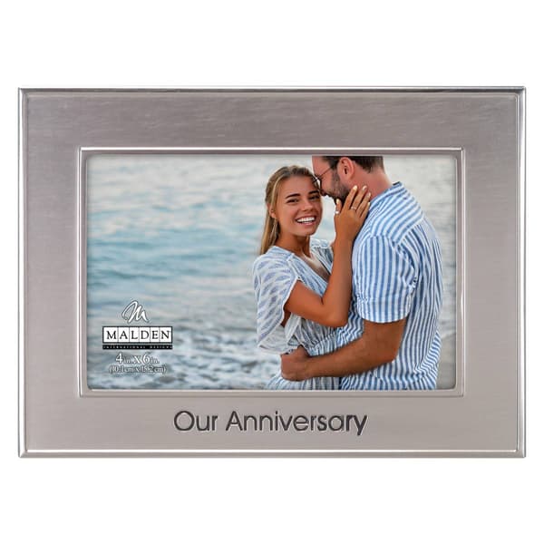 Malden Our Anniversary Metal Frame - 4x6