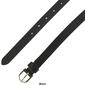 Womens Gloria Vanderbilt Leather Belt w/Brushed Silver Buckle - image 2