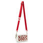 Betsey Johnson Rhinestone Hearts Camera Bag - image 4