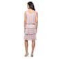 Petite SLNY Shimmer Tiered Jacket Dress - image 4