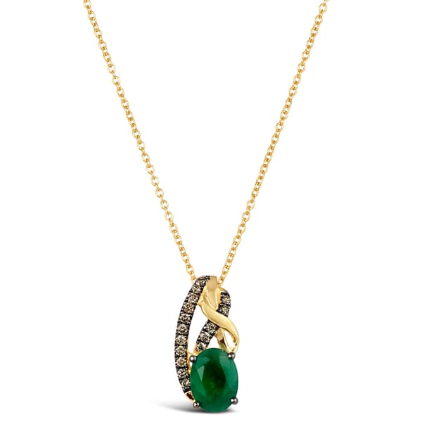 Le Vian Chocolatier(R) Costa Smeralda Emeralds(tm) Pendant - image 