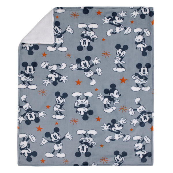 Disney Mickey Mouse Sherpa Baby Blanket