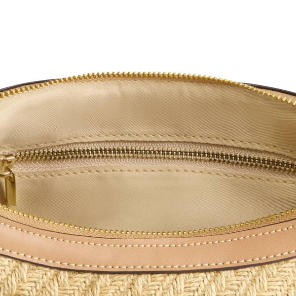 Tommy Bahama Raffia Crescent Hobo Bag