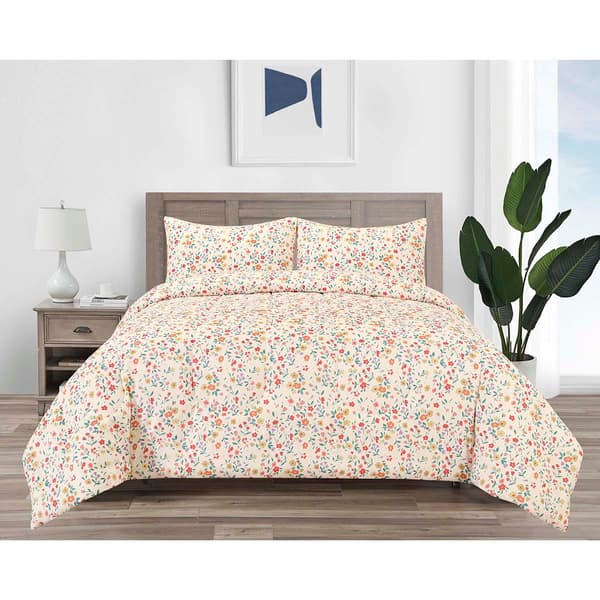 Olivia Parker Ditsy Floral 3pc. Comforter Set - image 