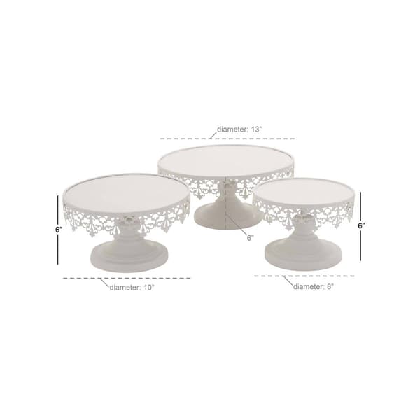 9th &amp; Pike® Metallic Cupcake Stands - Set of 3