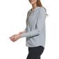 Womens DKNY Sport Full Zip Mini Slub Waffle Hoodie - image 3