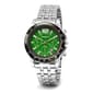 Mens Steeltime Green Gunmetal Watch - B80-207-W - image 1