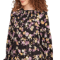 Petite Emaline Deerfield Onion Skin Floral Smock Blouse - image 5
