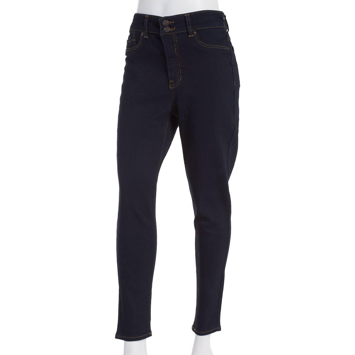 Womens Faith Jeans Double Stack High Rise Butt Lift Skinny...