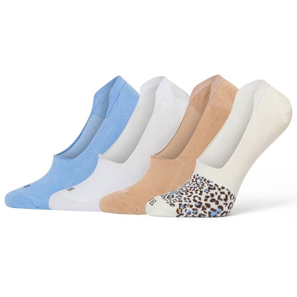 Womens HUE 4pk. Cotton Sneaker Liner Socks - image 