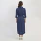Womens Emma & Michele Roll Tab Sleeve Shirtdress - image 2