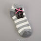 Womens Cuddl Duds® Twist Rugby Stripe Low Cut Socks - image 3