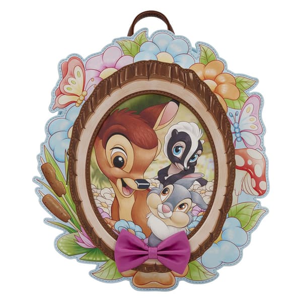 Loungefly Bambi Cameo Mini Backpack - image 