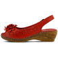 Womens Spring Step Belford Slingback Sandals &#8211; Red - image 3