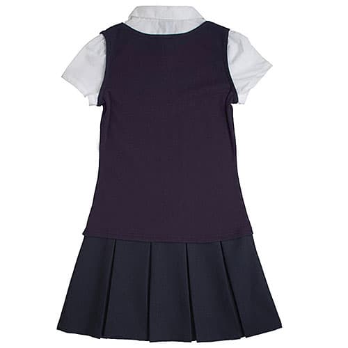 Girls &#40;7-16&#41; Rib Vest Layered Dress