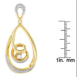 Espira 10kt. Gold Diamond Accent Fashion Necklace
