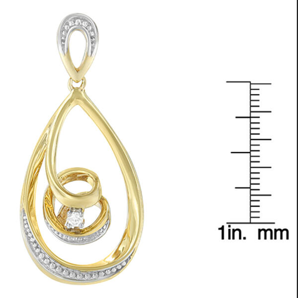 Espira 10kt. Gold Diamond Accent Fashion Necklace