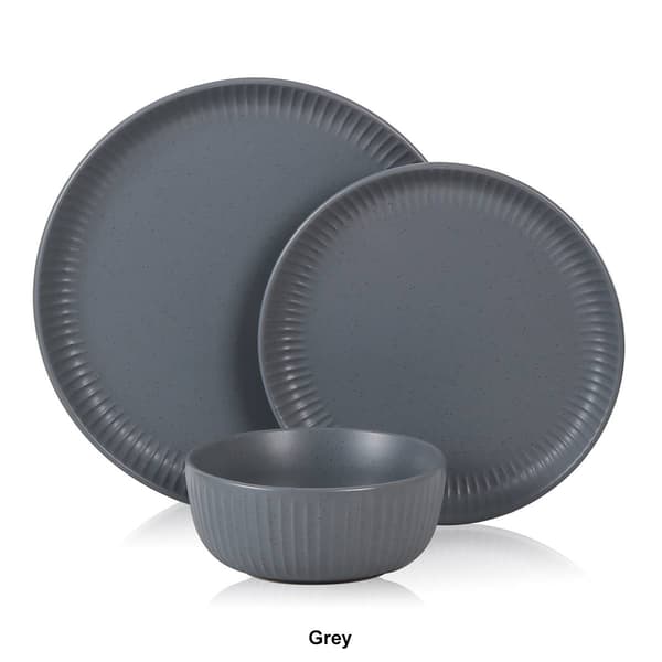 Stone Lain Logan 12pc. Stoneware Dinnerware Set
